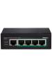 Obrázok pre Trendnet TI-PE50 síťový přepínač Nespravované Fast Ethernet (10/100) Podpora napájení po Ethernetu (PoE) Černá