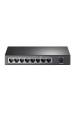 Obrázok pre TP-Link TL-SG1008P síťový přepínač Nespravované Gigabit Ethernet (10/100/1000) Podpora napájení po Ethernetu (PoE) Oříšková
