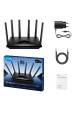 Obrázok pre Cudy WR11000 bezdrátový router 2.5 Gigabit Ethernet Tři pásma (2,4 GHz / 5 GHz / 6 GHz) Černá