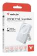 Obrázok pre Verbatim Charge 'n' Go Magnetic Wireless Lithium-polymerová (LiPo) 10000 mAh Bezdrátové nabíjení Modrá