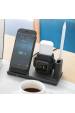 Obrázok pre RealPower ChargeAIR Connect Chytrý telefon, Chytré hodinky, Tablet Černá USB Bezdrátové nabíjení Vnitřní