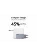 Obrázok pre Ugreen Nexode Pro EU 3-Port GaN PD Fast Charger With USB-C Cable Univerzální Černá, Šedá AC Rychlé nabíjení Vnitřní