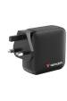 Obrázok pre Verbatim Mini GaN Charger 165W Univerzální Černá AC Rychlé nabíjení Vnitřní