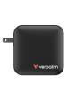 Obrázok pre Verbatim Mini GaN Charger 165W Univerzální Černá AC Rychlé nabíjení Vnitřní