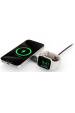 Obrázok pre Twelve South ButterFly 2-in-1 Chytrý telefon, Chytré hodinky Černá, Stříbrná USB Bezdrátové nabíjení Vnitřní