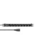 Obrázok pre Digitus DN-95410-IT napěťová distribuční jednotka (PDU) 8 AC zásuvky / AC zásuvek 1U