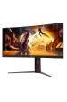 Obrázok pre AOC G4 CU34G4Z počítačový monitor 86,4 cm (34") 3440 x 1440 px Wide Quad HD LED Černá, Červená