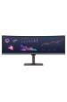 Obrázok pre Lenovo ThinkVision P49w-30 počítačový monitor 124,5 cm (49") 5120 x 1440 px Dual WQHD LED Černá