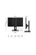 Obrázok pre JAPANNEXT JN-I215FLFHSP-C65W počítačový monitor 54,6 cm (21.5") 1920 x 1080 px Full HD LCD Černá