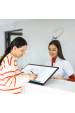 Obrázok pre ALOGIC Clarity Fold Touch počítačový monitor 68,6 cm (27") 3840 x 2160 px 4K Ultra HD Dotyková obrazovka Černá, Stříbrná