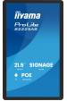 Obrázok pre iiyama ProLite S2225AS-B1P Plochá digitální tabule 54,6 cm (21.5") LCD Wi-Fi 500 cd/m² Full HD Černá Zabudovaný procesor Android 24/7