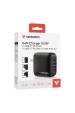 Obrázok pre Verbatim Mini GaN Charger 100W Univerzální Černá AC Rychlé nabíjení Vnitřní