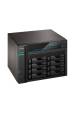 Obrázok pre Asustor Lockerstor 10 AS6510T NAS Tower Intel Atom® C3538 8 GB DDR4 0 TB ADM Černá