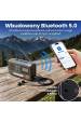 Obrázok pre Extralink RADIO AWARYJNE BLUETOOTH SOLARNE Z KORBKA DYNAMO POWERBANK 4000MAH Z LATARKA SOS BT-4000 Cestovní Analogový a digitální Černá, Oranžová