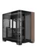 Obrázok pre Antec C8 Curve Wood Full Tower Černá, Průhledná, Dřevo