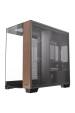 Obrázok pre Antec C8 Curve Wood Full Tower Černá, Průhledná, Dřevo