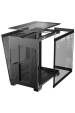 Obrázok pre Antec C8 Curve Wood Full Tower Černá, Průhledná, Dřevo