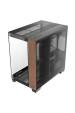 Obrázok pre Antec C8 Curve Wood Full Tower Černá, Průhledná, Dřevo