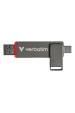 Obrázok pre Verbatim Dual QuickStick USB paměť 512 GB USB Type-A / USB Type-C 3.2 Gen 1 (3.1 Gen 1) Šedá