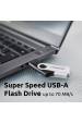Obrázok pre Intenso USB 256GB OFFICE LINE 3.2 Gen1 Silver-Black USB paměť USB Typ-A 3.2 Gen 1 (3.1 Gen 1) Černá, Stříbrná