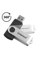 Obrázok pre Intenso USB 256GB OFFICE LINE 3.2 Gen1 Silver-Black USB paměť USB Typ-A 3.2 Gen 1 (3.1 Gen 1) Černá, Stříbrná