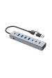 Obrázok pre Conceptronic HUBBIES20GP rozbočovač rozhraní USB 3.2 Gen 1 (3.1 Gen 1) Type-C 5000 Mbit/s Šedá