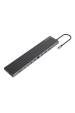 Obrázok pre Conceptronic DONN32B dokovací stanice/replikátor portů Kabel USB 3.2 Gen 1 (3.1 Gen 1) Type-C Šedá, Stříbrná