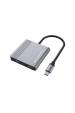 Obrázok pre Conceptronic DONN13G dokovací stanice/replikátor portů Kabel USB 3.2 Gen 1 (3.1 Gen 1) Type-C Šedá