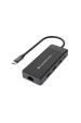 Obrázok pre Conceptronic DONN14G dokovací stanice/replikátor portů Kabel USB 3.2 Gen 1 (3.1 Gen 1) Type-C Šedá