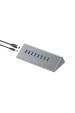 Obrázok pre Conceptronic HUBBIES18G rozbočovač rozhraní USB 3.2 Gen 1 (3.1 Gen 1) Type-B 5000 Mbit/s Šedá