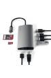 Obrázok pre Satechi Multi-Port Adapter V2 Dock st. USB 3.2 Gen 1 (3.1 Gen 1) Type-C Šedá