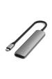 Obrázok pre Satechi ST-P6SM rozbočovač rozhraní USB typu C 10000 Mbit/s Šedá