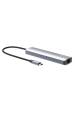Obrázok pre Manhattan 153966 dokovací stanice/replikátor portů Kabel USB 3.2 Gen 2 (3.1 Gen 2) Type-C Stříbrná