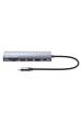 Obrázok pre Manhattan 153966 dokovací stanice/replikátor portů Kabel USB 3.2 Gen 2 (3.1 Gen 2) Type-C Stříbrná