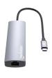 Obrázok pre Manhattan 153966 dokovací stanice/replikátor portů Kabel USB 3.2 Gen 2 (3.1 Gen 2) Type-C Stříbrná