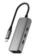 Obrázok pre Satechi ST-H3C25EM rozbočovač rozhraní USB typu C 10000 Mbit/s Šedá