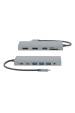 Obrázok pre Mobilis 020028 dokovací stanice/replikátor portů Kabel USB 3.2 Gen 1 (3.1 Gen 1) Type-C Šedá