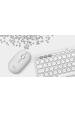 Obrázok pre Logitech 920-012204 klávesnice Obsahuje myš Univerzální RF bezdrátové + Bluetooth QWERTZ Německý Bílá