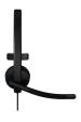 Obrázok pre Logitech H570E Sluchátka s mikrofonem Kabel Přes hlavu Kancelář / call centrum USB typu C Černá