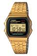Obrázok pre Casio A159WGEA-1 hodinky Náramkové hodinky Elektronický Zlato