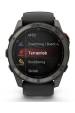 Obrázok pre Garmin fēnix 8 Pro 3,56 cm (1.4") AMOLED 51 mm Digitální 454 x 454 px Dotyková obrazovka Černá, Šedá, Titanová Wi-Fi GPS