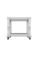 Obrázok pre OPEN RACK 19" 9U 600X600-1100 NASTAVITELNÝ ŠEDÝ LANBERG