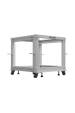 Obrázok pre OPEN RACK 19" 9U 600X600-1100 NASTAVITELNÝ ŠEDÝ LANBERG