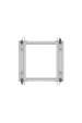 Obrázok pre OPEN RACK 19" 9U 600X600-1100 NASTAVITELNÝ ŠEDÝ LANBERG