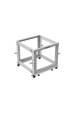 Obrázok pre OPEN RACK 19" 9U 600X600-1100 NASTAVITELNÝ ŠEDÝ LANBERG