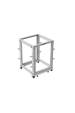Obrázok pre OPEN RACK 19" 15U 600X600-1100 NASTAVITELNÝ ŠEDÝ LANBERG