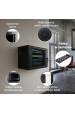 Obrázok pre Extralink LITE 4U 530X400 WALL-MOUNTED RACKMOUNT CABINET BLACK Stojací/nástěnný/podlahový stojan Černá