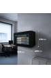 Obrázok pre Extralink LITE 4U 530X400 WALL-MOUNTED RACKMOUNT CABINET BLACK Stojací/nástěnný/podlahový stojan Černá