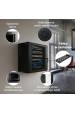 Obrázok pre Extralink LITE 12U 530X400 WALL-MOUNTED RACKMOUNT CABINET BLACK Stojací/nástěnný/podlahový stojan Černá