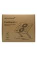 Obrázok pre RealPower 495562 stojan pro laptop Nerezová ocel 43,2 cm (17")